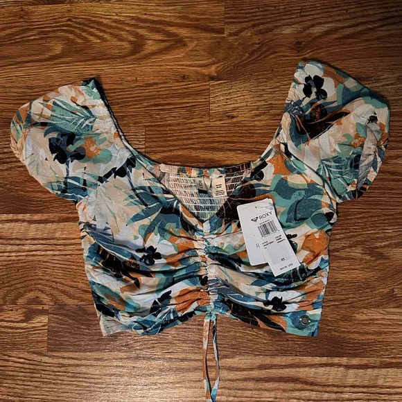 NWT Roxy crop top, xsmall - Picture 5 of 6